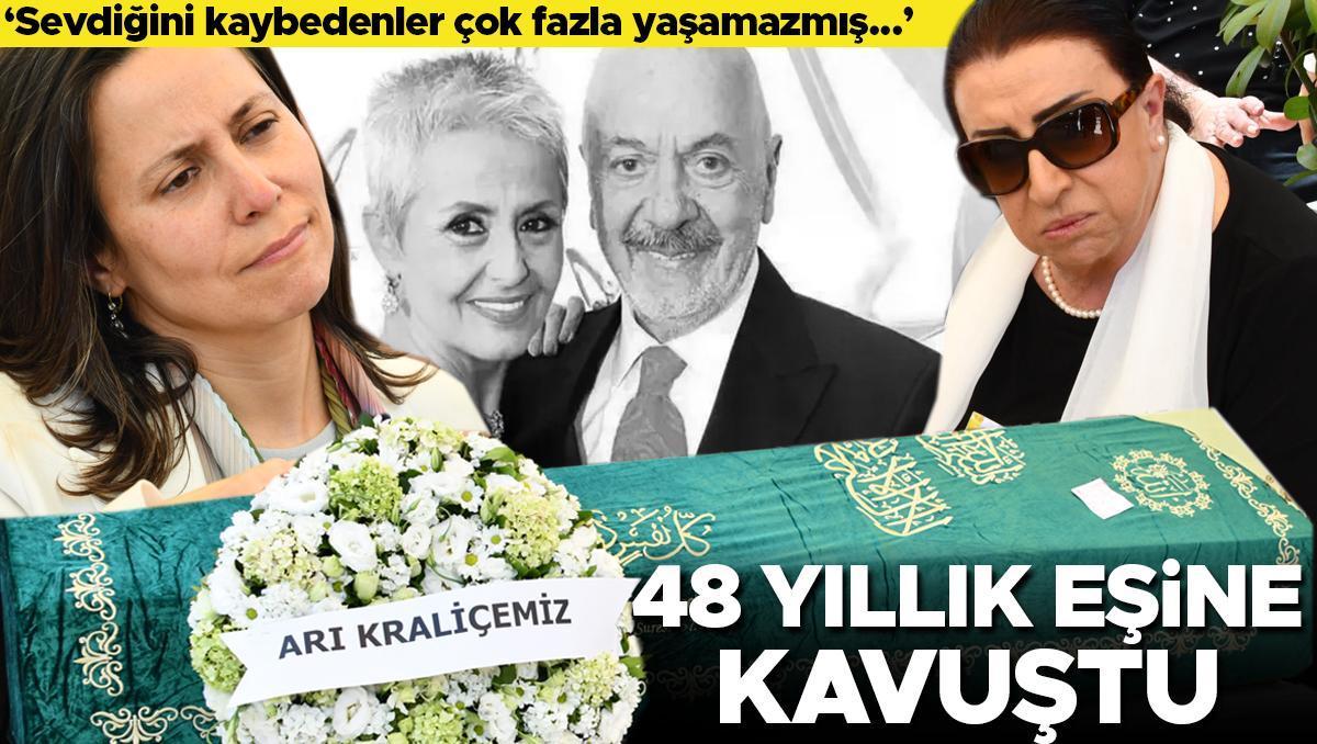 ‘Sevdiğini kaybeden çok fazla yaşamazmış…’  Asuman Yolaç 48 yıllık eşine kavuştu